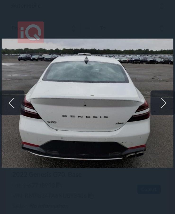 جنسس G70